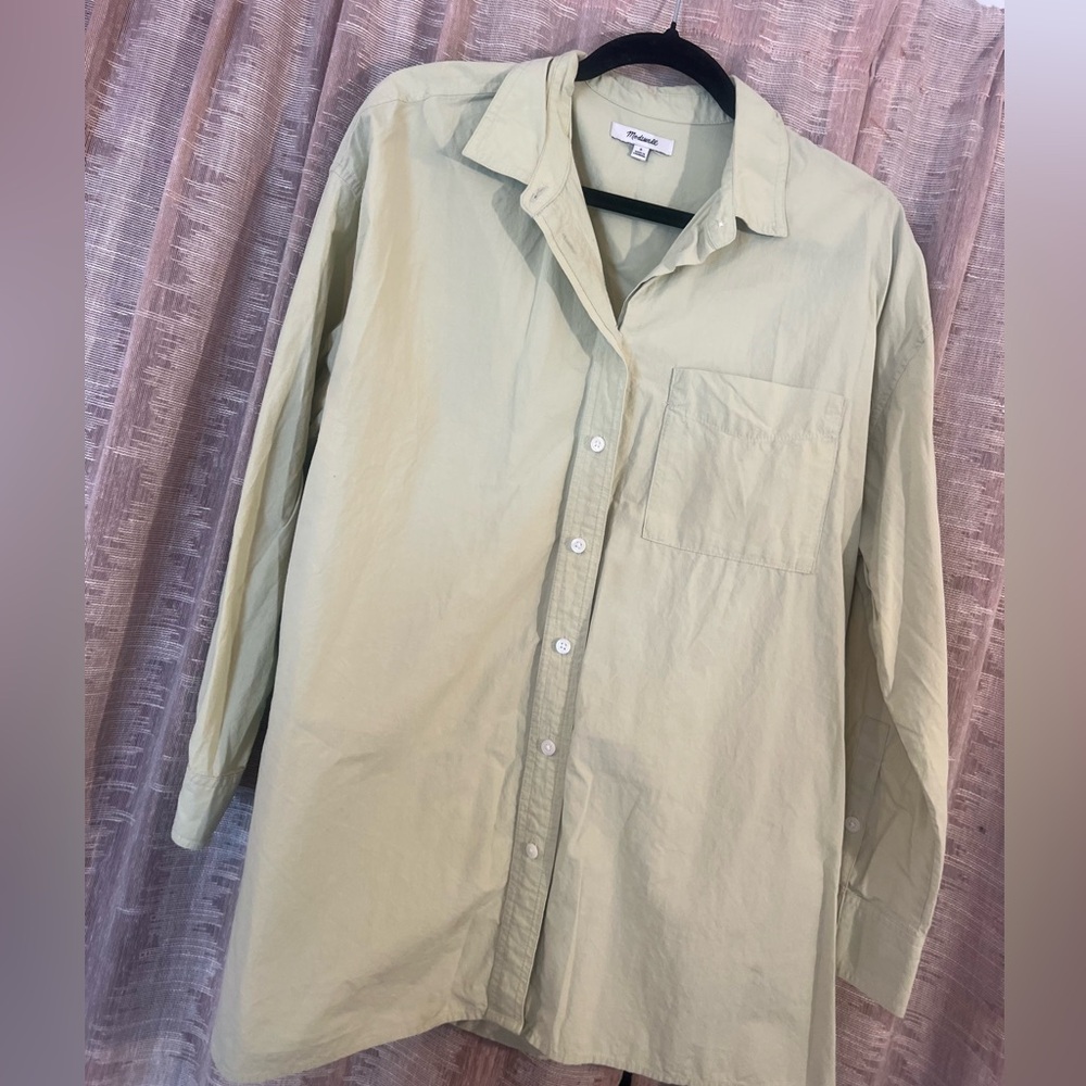 Madewell Oversized Patch-Pocket Button Down Top, … - image 12